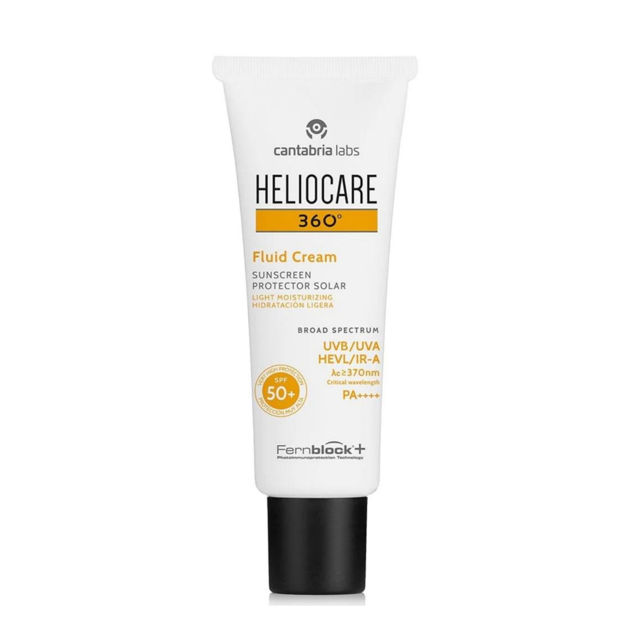 Heliocare 360 Fluid Cream SPF50 - The Kelly Clinic